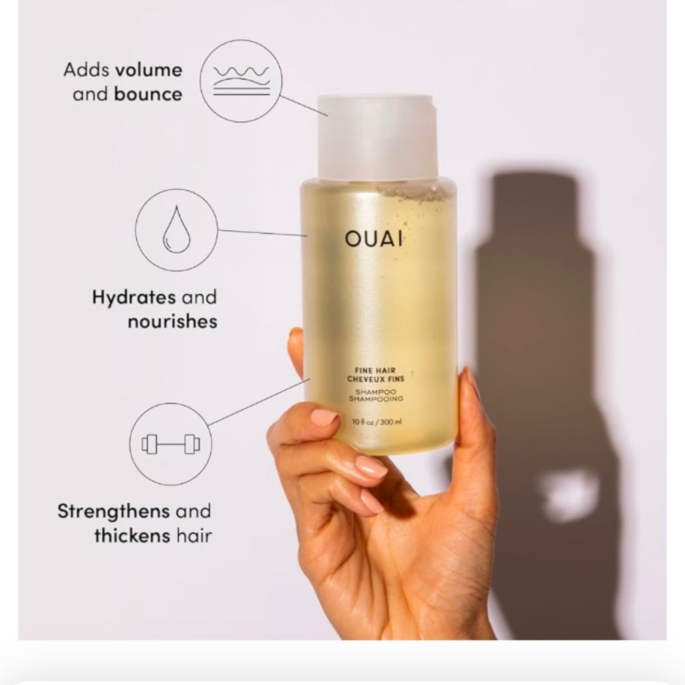 LAST ONE OUAI Fine Shampoo and Conditioner Set - Picture 6 of 7